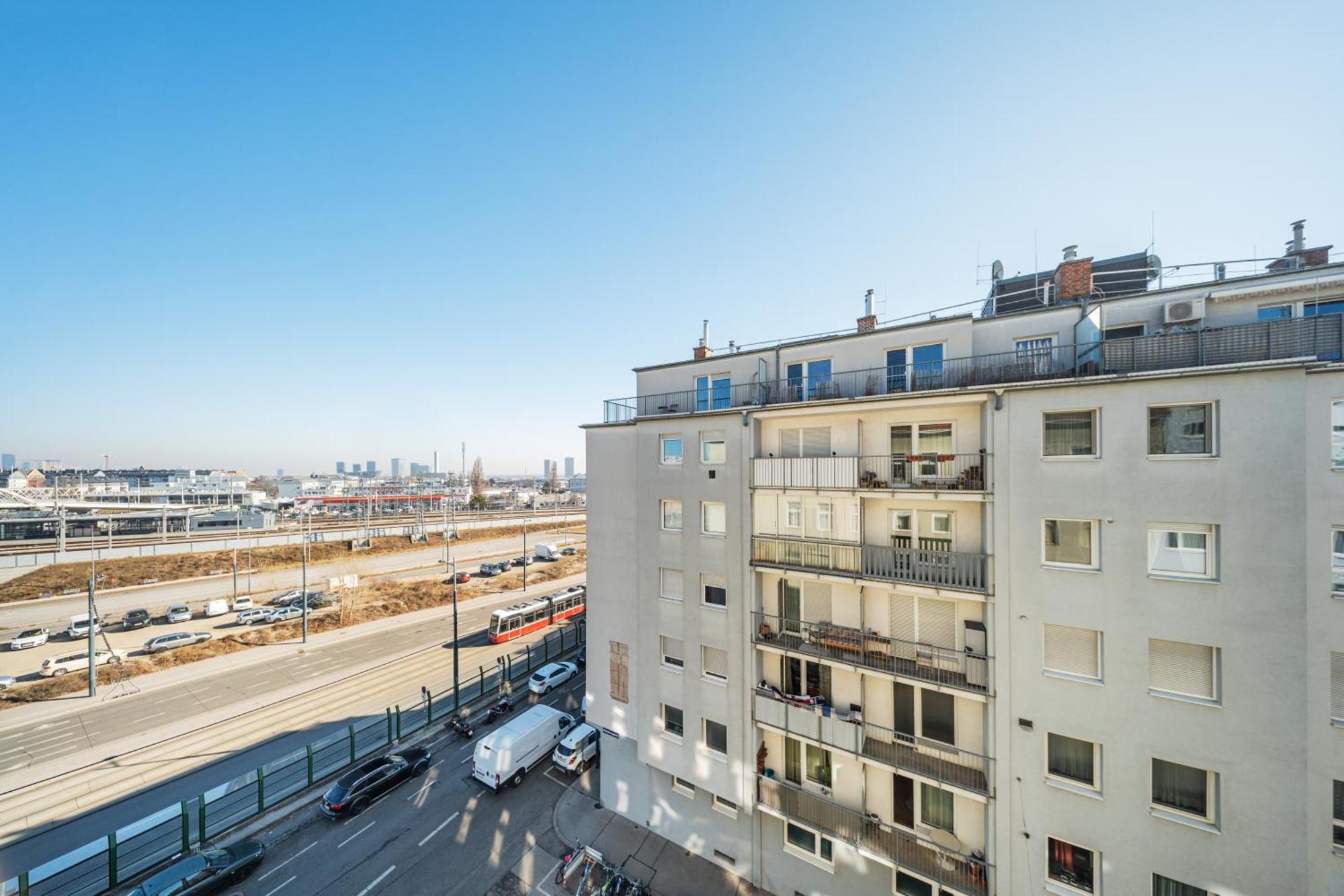 Sonnige Altbauwohnung Nahe Wien Hauptbahnhof Eksteriør billede